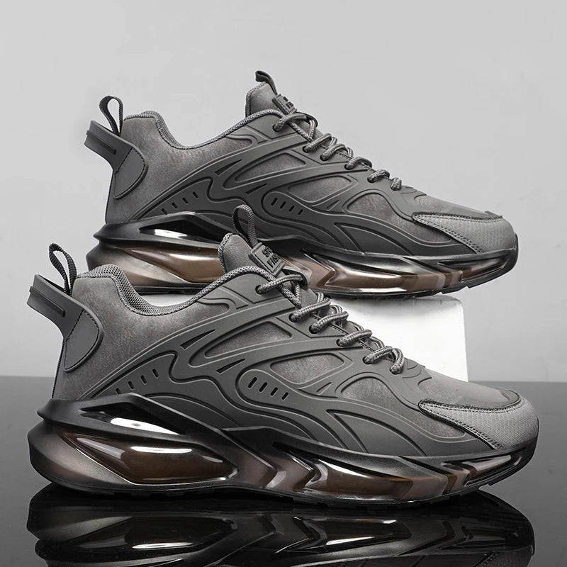 Men Shoes 2026 Casual Walk Air Cushion Marathon Breathable Lightweight Women's Comfortable Athletic Nonskid Sneakers
