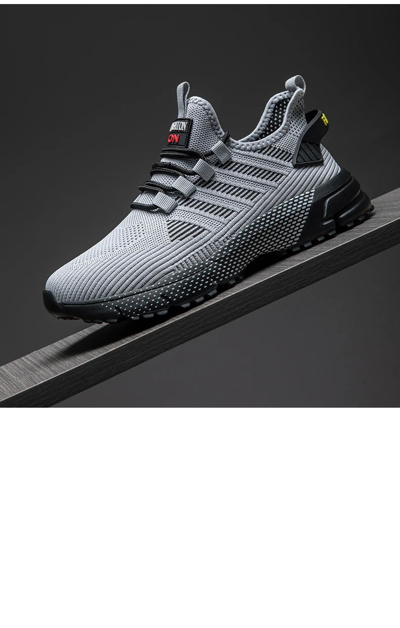 Men's Sneakers Running Shoes for Men Lightweight High Quality Mens Shoes Casual Sneaker Lace-Up Summer Sports Tennis Shoe