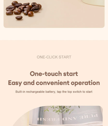 400ml Electric Automatic Self Stirring Cup Self Mixing Coffee Mug Glass Waterproof Protein Powder Stirrers for Home Office