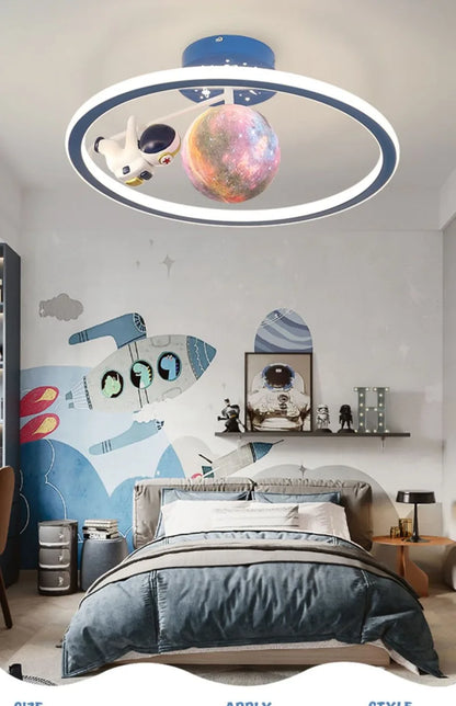 Modern LED crown star Ceiling Lamp for Child Bedroom, Living, Restaurant ,Study, Home Decoration, Indoor Lighting Fixture