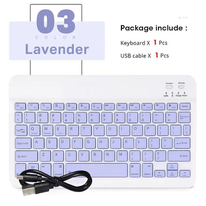 2026 New Slim Lightweight Ergonomic Bluetooth Keyboard, Compact Silent Wireless Keyboard for Windows iOS Android Devices Office
