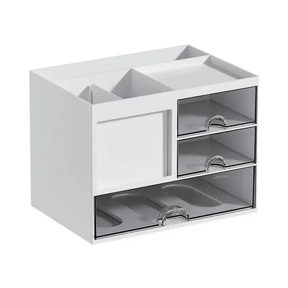 Stationary Organizer For Desk Stationery Holder Desk Makeup Organizer Storage Box Stationery Accessories Pen Organizer