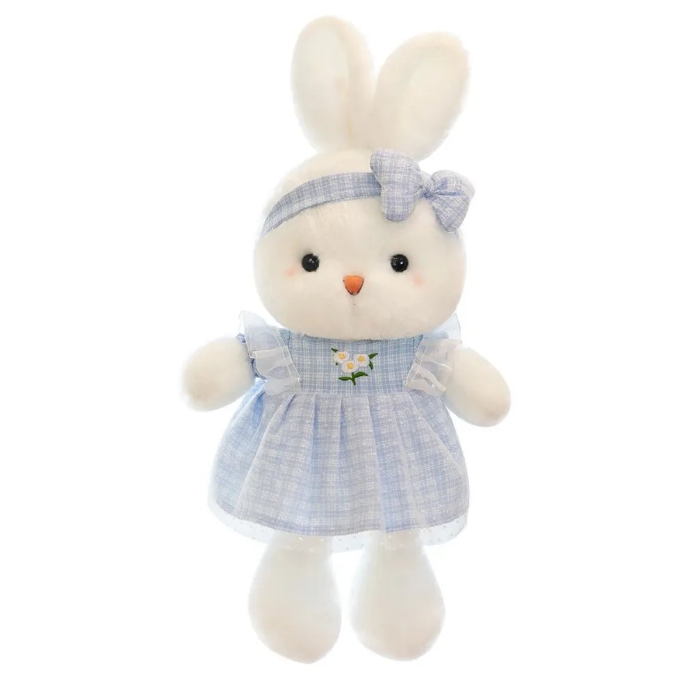 Kawaii Long Ears Plush Rabbit Doll Appeasement Doll 30cm Stuffed Animal Bunny Skirt Bunny Toy Kids