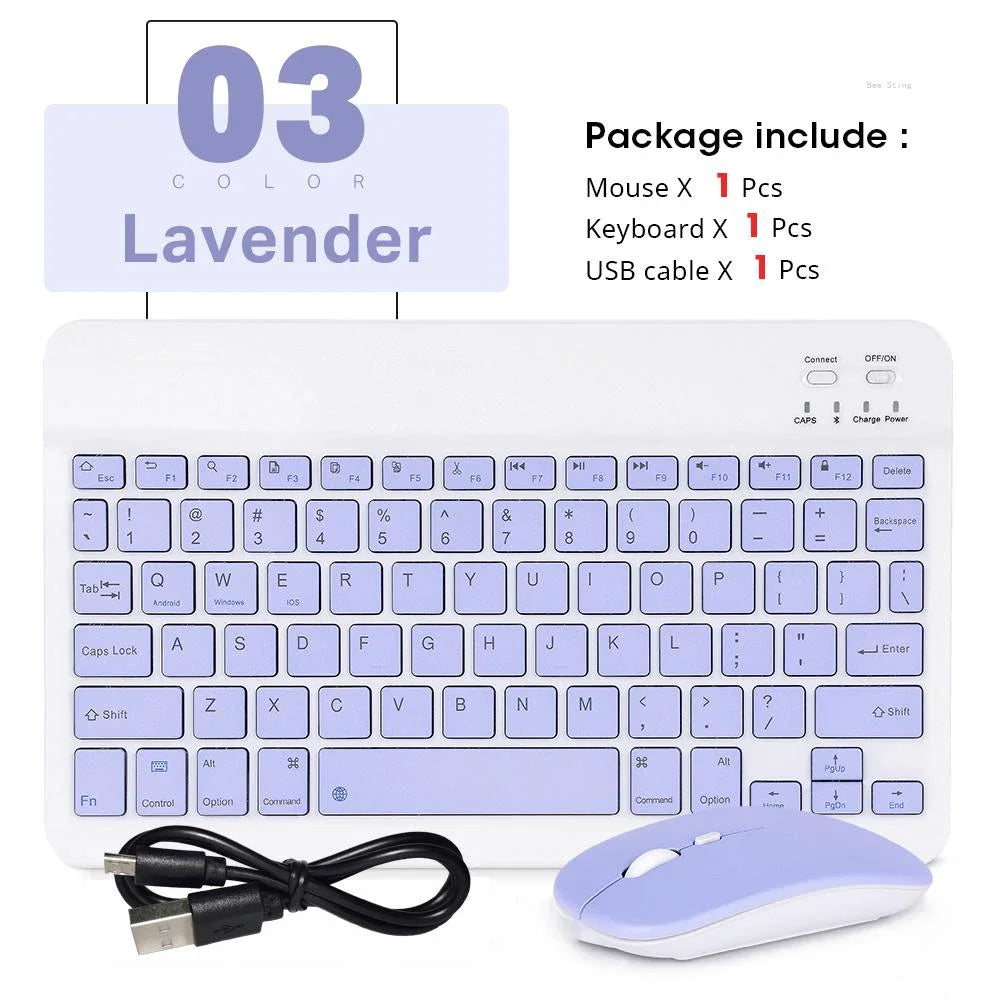 2026 New Slim Lightweight Ergonomic Bluetooth Keyboard, Compact Silent Wireless Keyboard for Windows iOS Android Devices Office