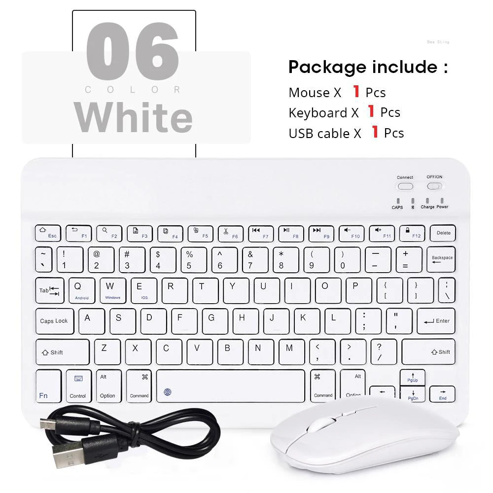 2026 New Slim Lightweight Ergonomic Bluetooth Keyboard, Compact Silent Wireless Keyboard for Windows iOS Android Devices Office