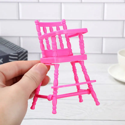 Dollhouse Furniture Scene Model Playing House Photo Props Toys Miniature Baby Stroller Infant Carts Dolls Accessories