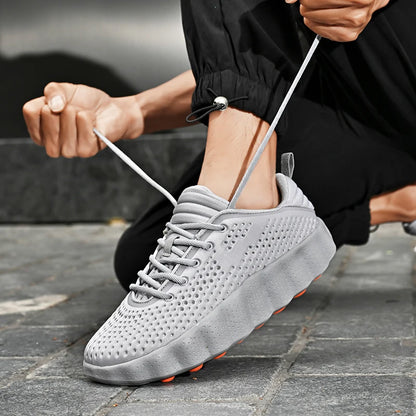 Brand Men Casual Shoes Thick Sole Soft Fashion Sneakers Summer Breathable Male Walking Shoes