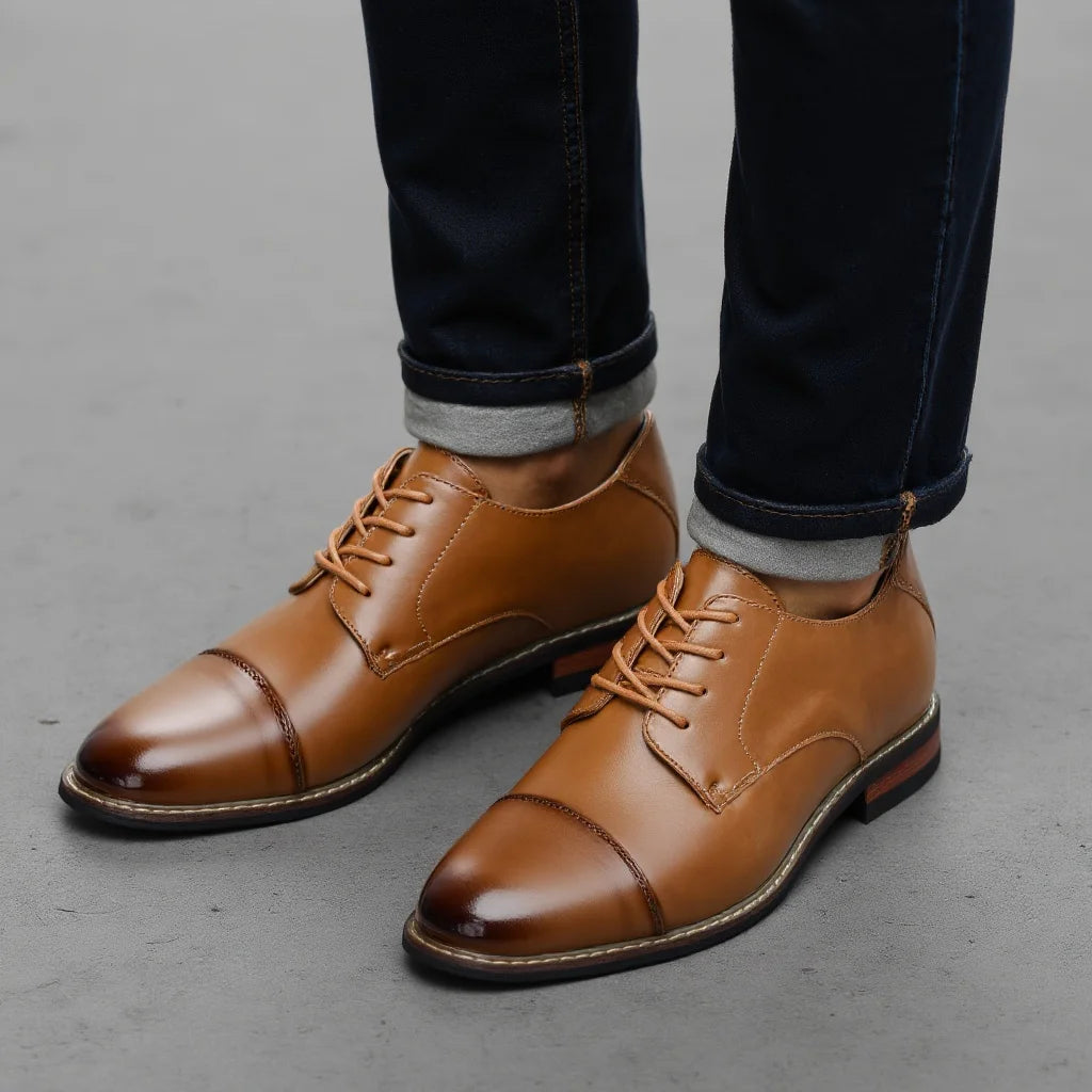 Mens Dress Shoes Stylish Gentleman'S Comfortable Business Wedding Shoes