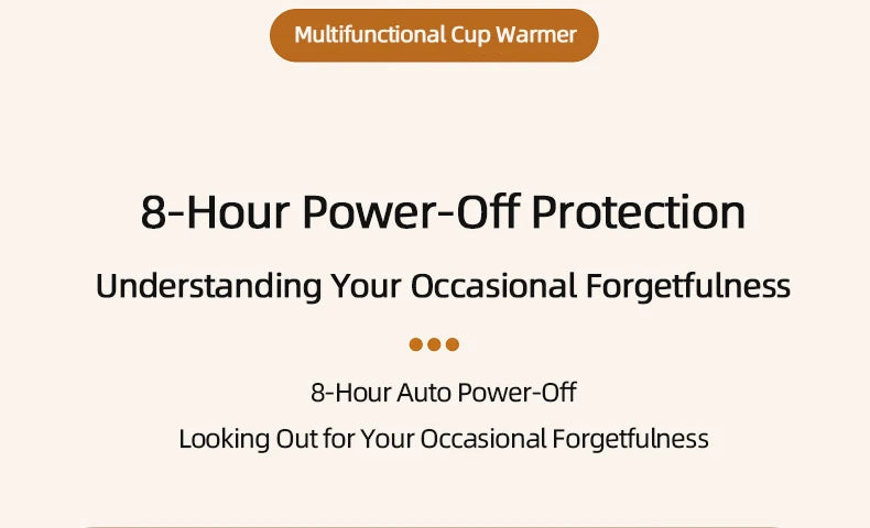 2 in 1 Coffee Mug Warmer Wireless Charger Multi-functional Cup Heating Pad 3 Gear Temperature Warmer Coaster For Milk Tea Water