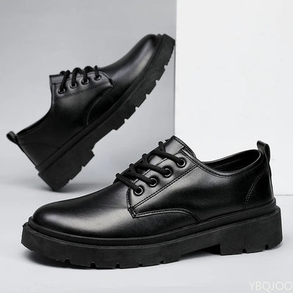 Men Business Shoes Spring Autumn New Formal Leather Shoes Casual Fashion Sports Shoes Social Elegance Trendy Flat Shoes