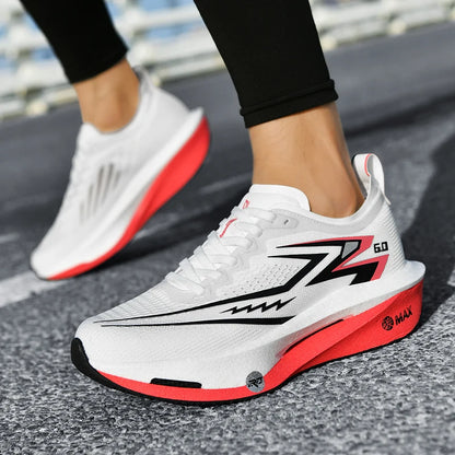 2026 Mens Running Shoes New Lightweight Rebound Breathable Mesh Training Sneakers Flat Lace-up Comfortable Tennis Shoes for Men