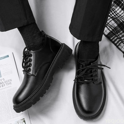 Men Business Shoes Spring Autumn New Formal Leather Shoes Casual Fashion Sports Shoes Social Elegance Trendy Flat Shoes
