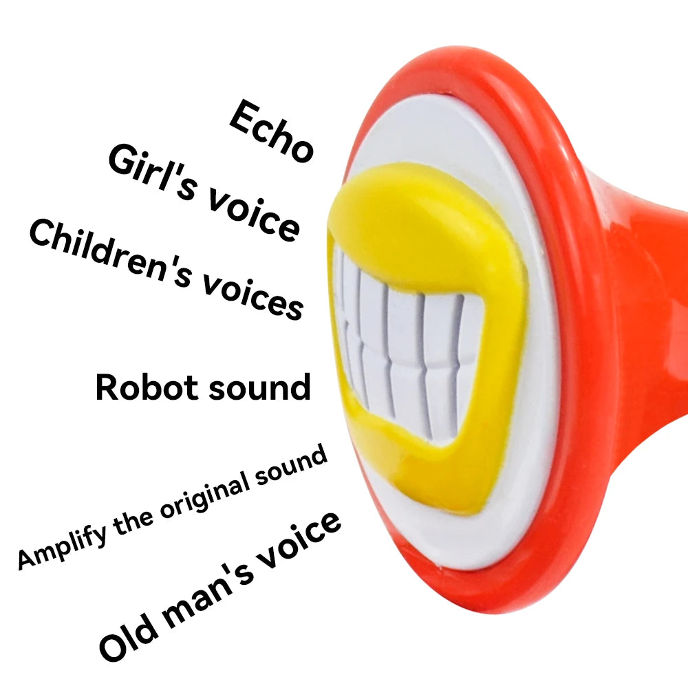 Children's Voice Changing Speaker With 6 Different Sound Effects For Role-Playing, Handheld Speaker, Amplifier, Prank Toy