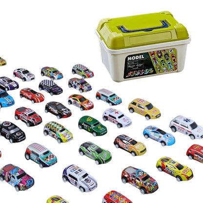 Toy Car Alloy Car Children Boy Baby Pull Back Car Gift Educational Set Mini Model Diecast Cars Kit Toys for Boys Birthday Gifts