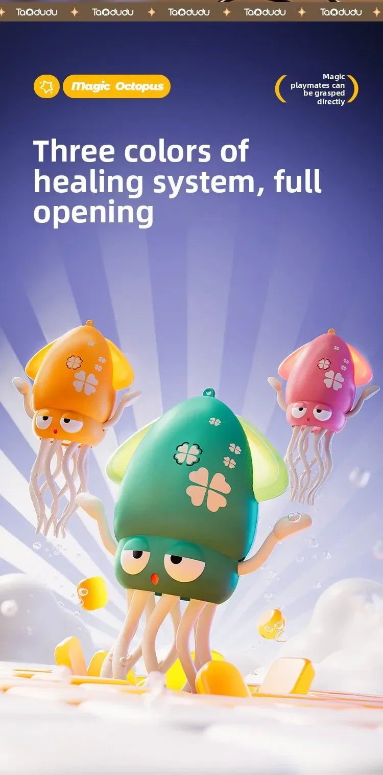 Dancing Octopus Kid Electronic Pet Toys Cartoon Interactive Development Moving Education Toddler Toy Gift Creative birthday gift