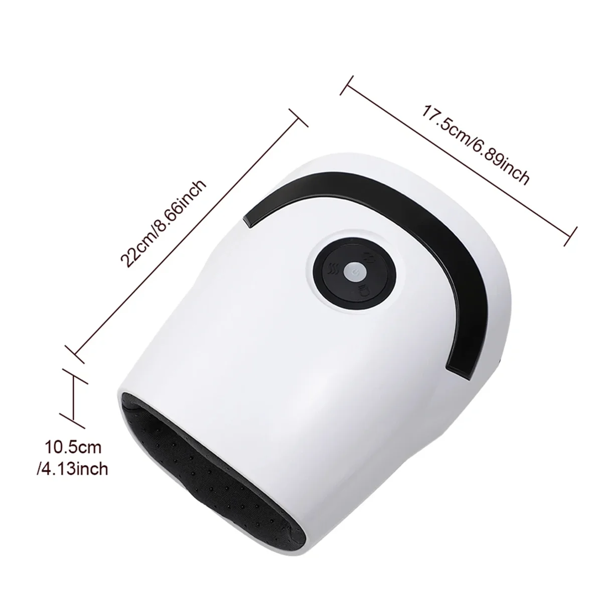 Air Pressure Heating Massager, Electric Hand Massager, Cordless Palm Finger Massager, Relieve Hand Discomfort
