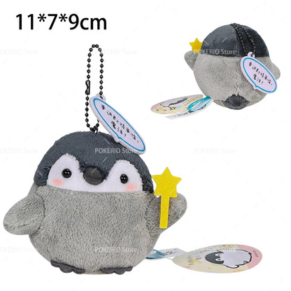 22 Styles Cute Penguin Plush Key Ring Tourist Hat Penguin Keychain For Girls Gifts Creative School Bag Keychain