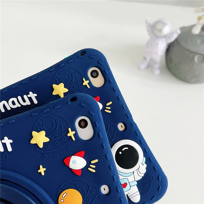 Case for Samsung Galaxy Tab A9 Plus S9 FE S8 S7 11 inch A8 10.5 A7 S6 Lite 10.4 A 10.1 8.0 T290 Kids Cartoon Tablet Stand Cover