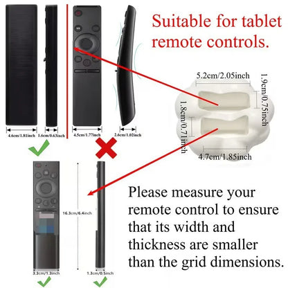 Cute 3D Cloud-Shaped Remote Control Holder - Desktop Home Storage Organizer Stand for TV/Air Conditioner Remotes, Phones Gadgets