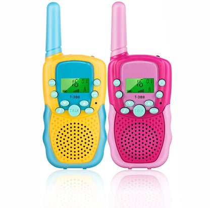 Walkie Talkies for 3-12 Year Old Girls Boys Toys with Backlit LCD Flashlight, 3 Miles Range for Outside, Camping, Hiking