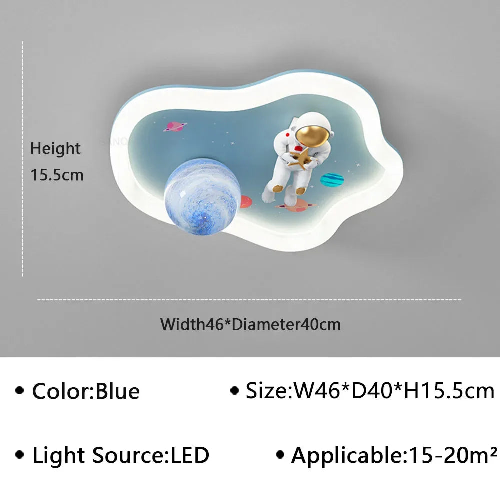 Modern cartoon LED lights children's rooms ceiling lights bedrooms study rooms creative home decoration indoor lighting fixtures
