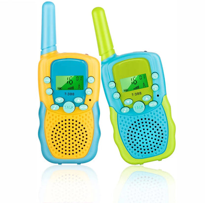 Walkie Talkies for 3-12 Year Old Girls Boys Toys with Backlit LCD Flashlight, 3 Miles Range for Outside, Camping, Hiking