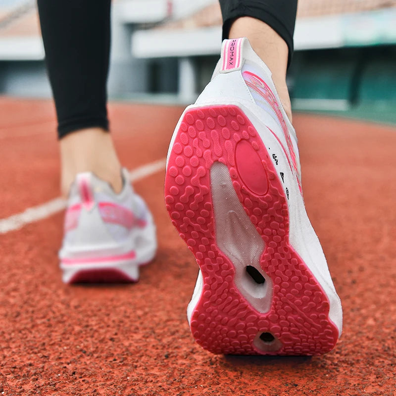 Sports Shoes for Men&Women Running Sneakers,Carbon Plate,Male Marathon Racing,Breathable Lightweight,Athletics Training Shoes