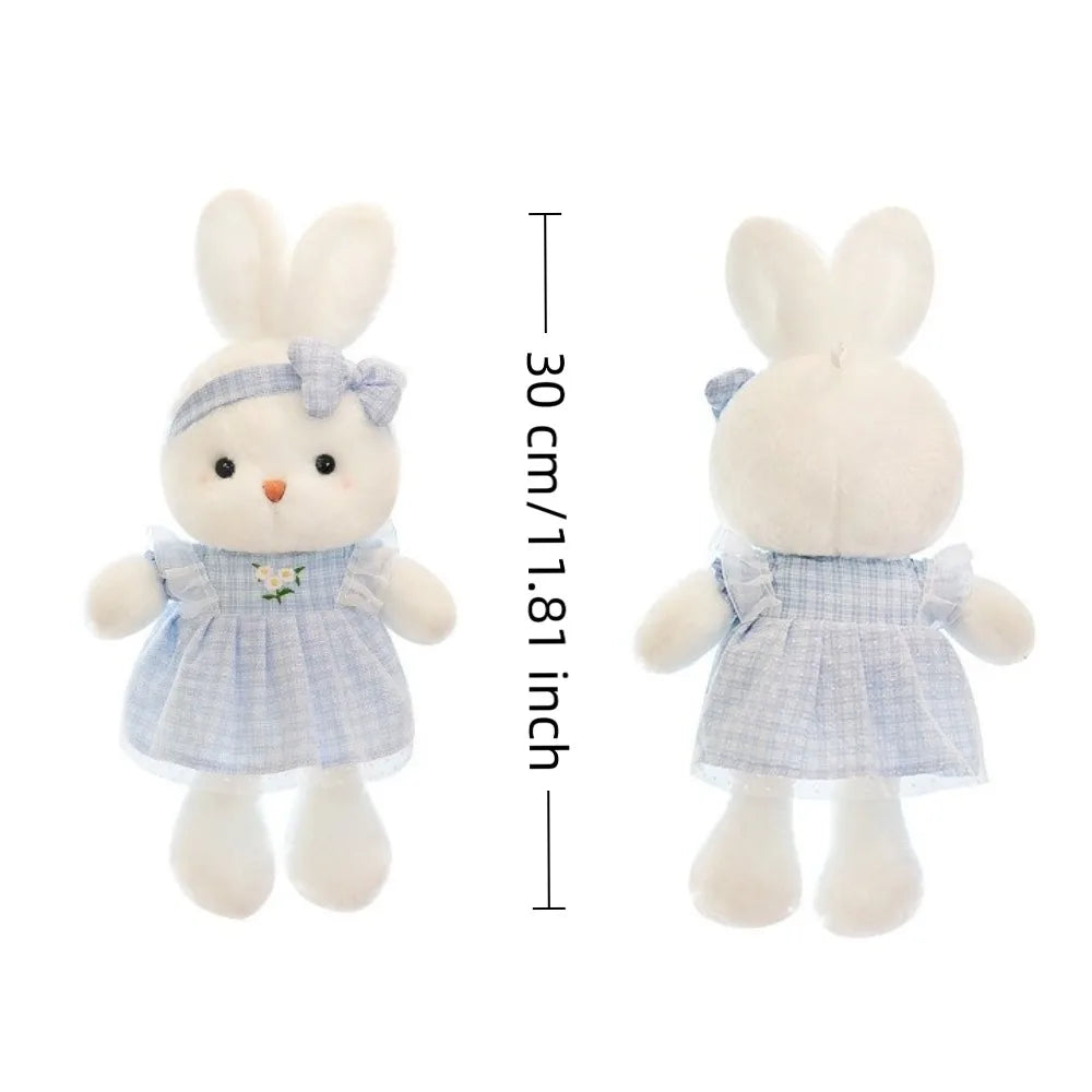 Kawaii Long Ears Plush Rabbit Doll Appeasement Doll 30cm Stuffed Animal Bunny Skirt Bunny Toy Kids