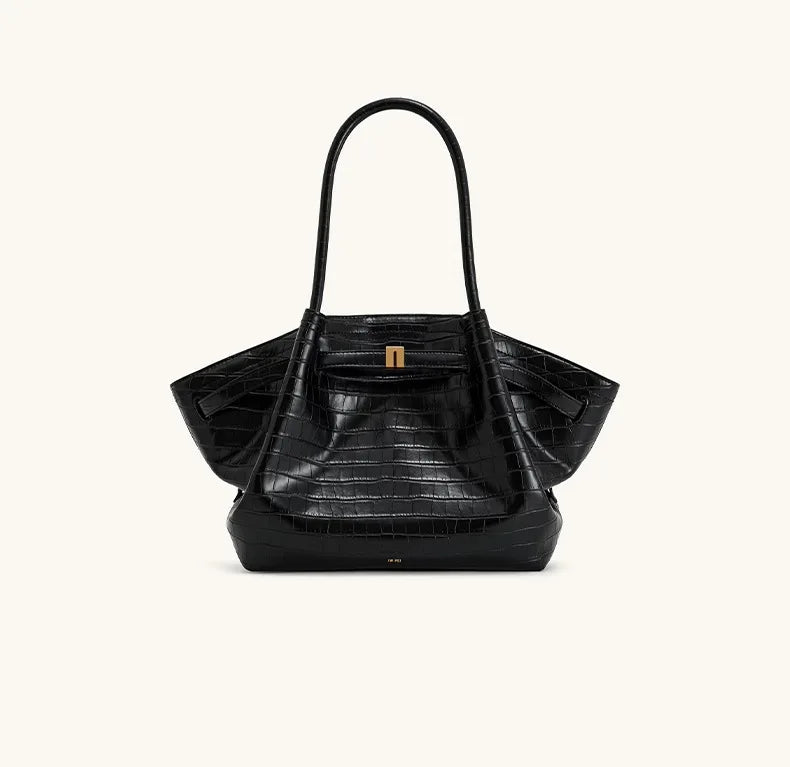 Women's Dumpling Bag Large Capacity Tote Bag Casual Shoulder Handbag 2026 New Fashion Solid Color Top-handle Bag for Work Travel