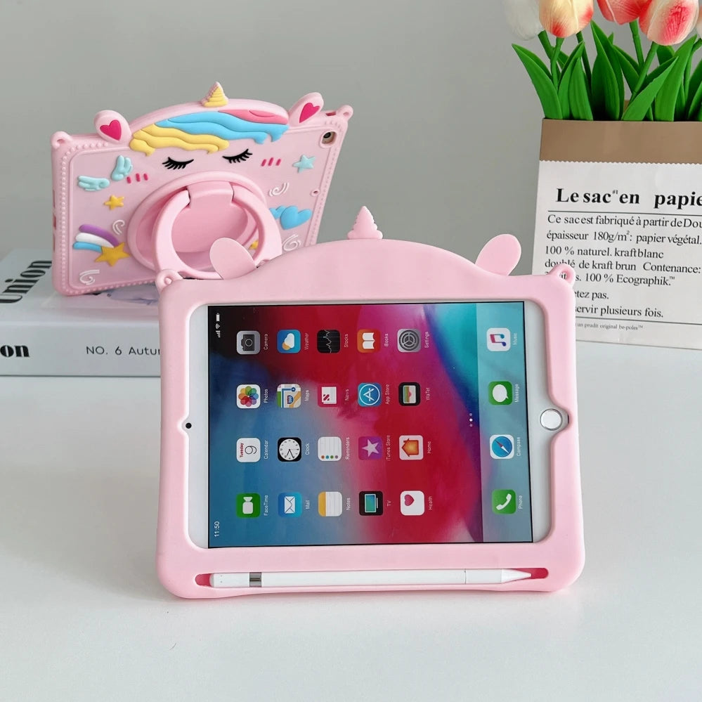 For iPad 10.2 7th 8th 9th 10th 2022 360 Rotating Stand Cover Case For iPad Air 5 4 2022 Mini 1 2 3 4 5 6 9.7 6th Pro 11 2020