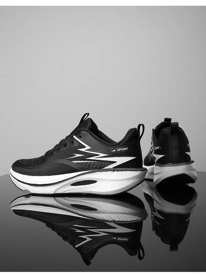 Mens Running Shoes 2026 New Professional Cushioned Breathable Marathon Fashion Sports Training Kightweight Sneakers for Man