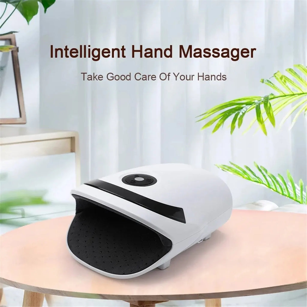 Air Pressure Heating Massager, Electric Hand Massager, Cordless Palm Finger Massager, Relieve Hand Discomfort