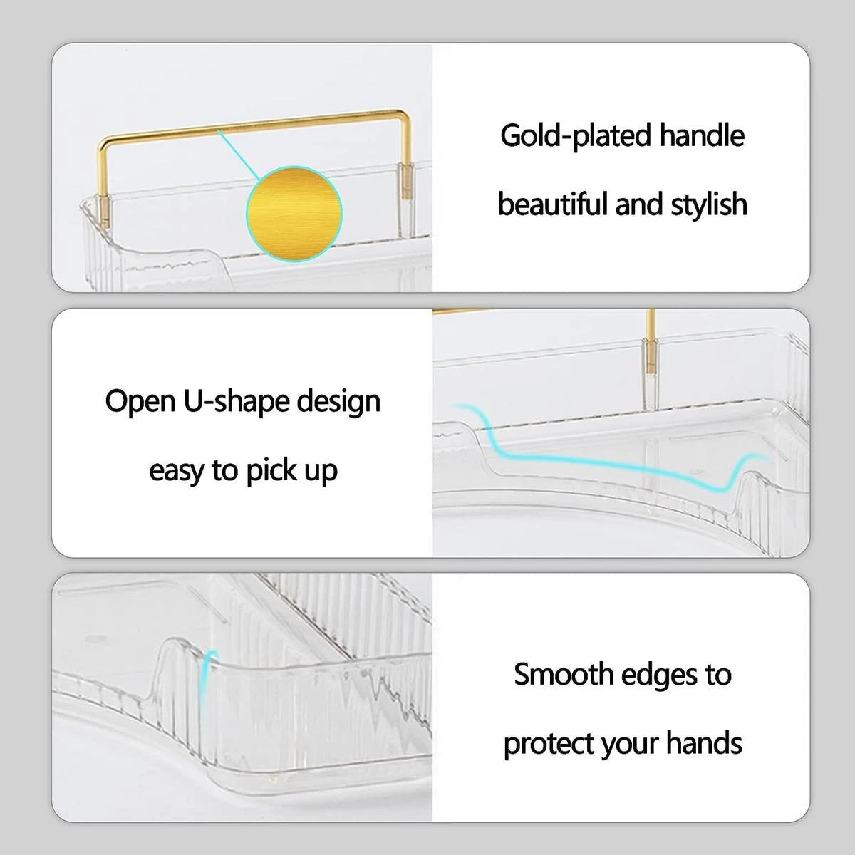 Corner Bathroom Counter Organizer Bathroom Countertop Shelf Makeup Organizer for Vanity Perfume Tray for Corner Storage