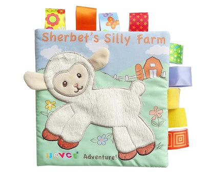 Baby Cloth Book Toys Animals Soft Learning Educational Toys For Babies Development montessori Sensory Books Baby Toys 0 12 Month