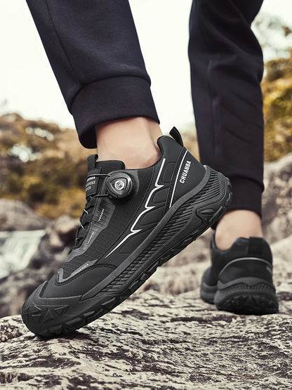 2026 new men's shoes work sports shoes fashionable casual shoes comfortable multi-functional low top shoes outdoor hiking shoes