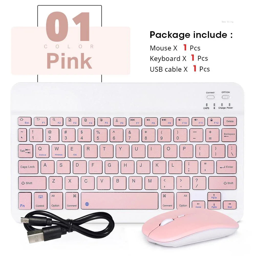 2026 New Slim Lightweight Ergonomic Bluetooth Keyboard, Compact Silent Wireless Keyboard for Windows iOS Android Devices Office