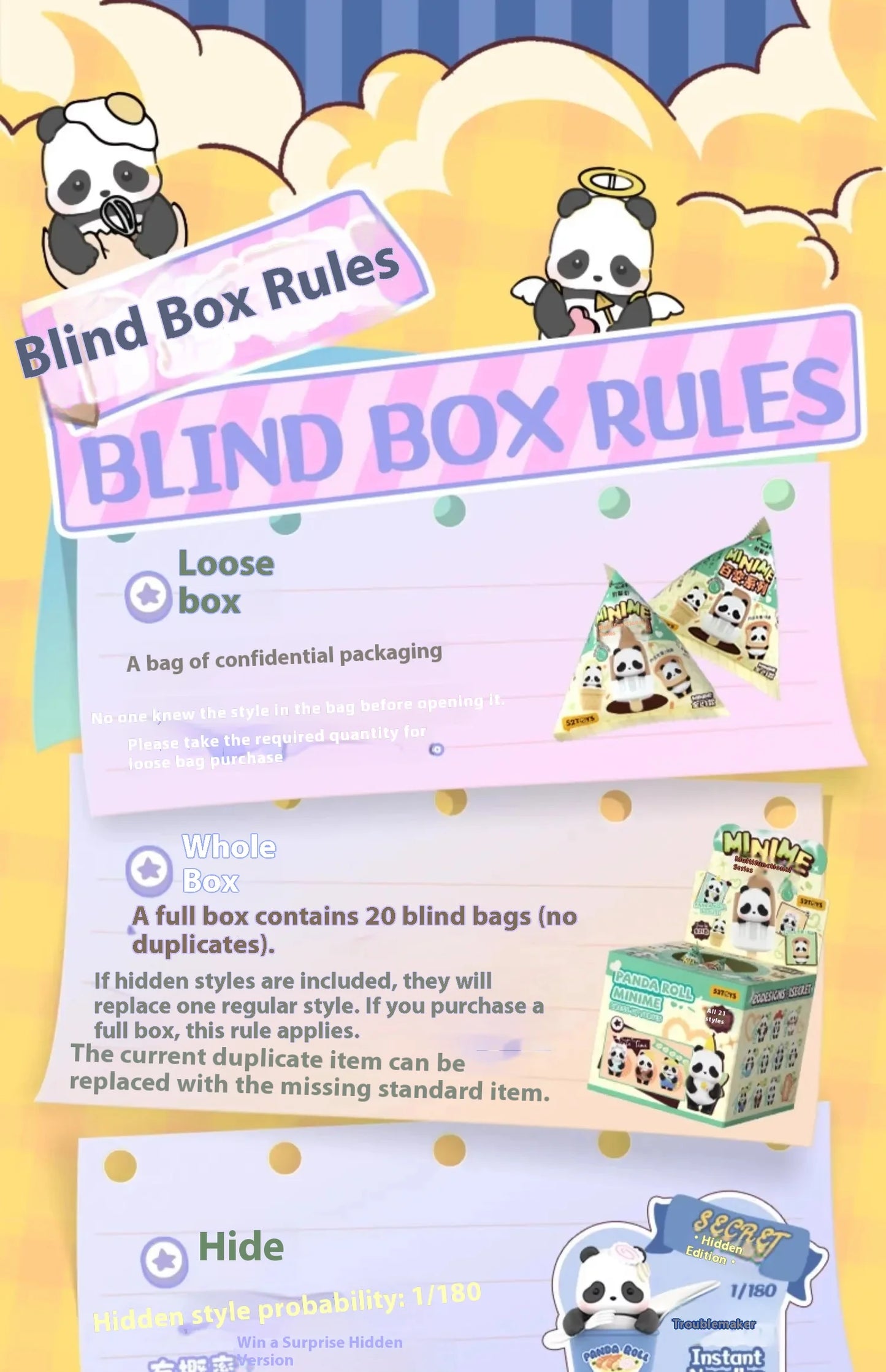 52TOYS PandaRoll Fat Baby Blind Box Mini Trendy Play Toy for Girls Cute Grain Versatile Series Birthday Desktop Gift
