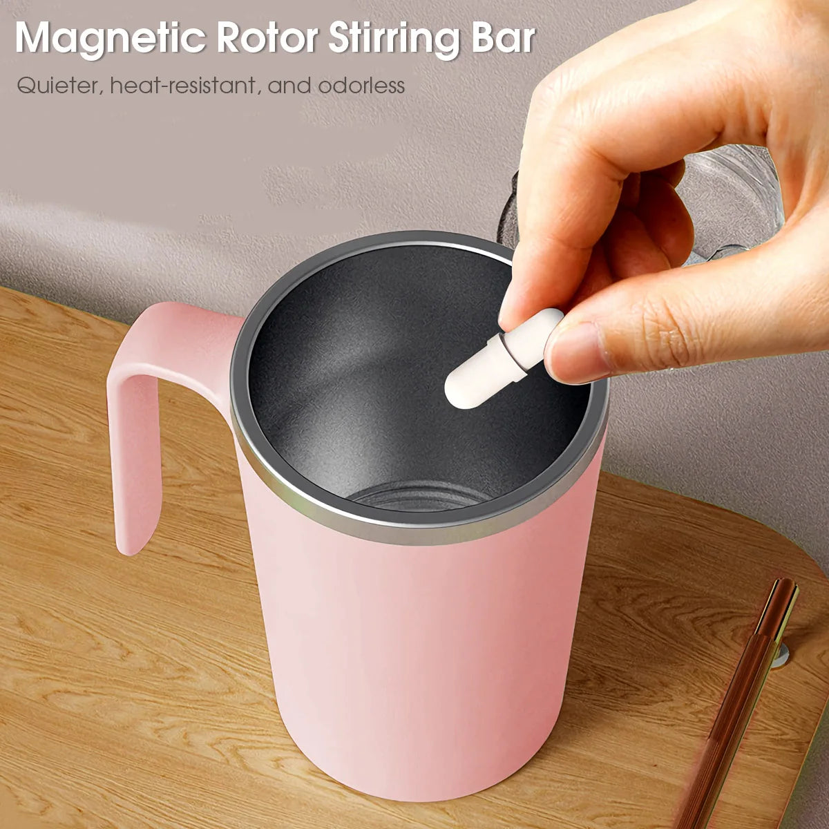 USB Charging Mixing Cup Household Portable Electric Soybean Milk Milkshake Cup Transparent Water Cup Coffee Cup Office Mug