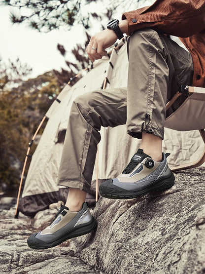 2026 new men's shoes work sports shoes fashionable casual shoes comfortable multi-functional low top shoes outdoor hiking shoes