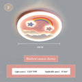 2026 Pink Rainbow Unicorn Light Princess Room Ceiling Lamps LED Warm Cute Nursery Children's Room Girl Bedroom Pegasus Ceiling L