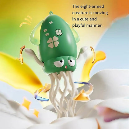 Baby kids Electronic Toys Dancing Squid Octopus Dancer Walking Crawling with Lights Music Education Toys for Children Boys Girls