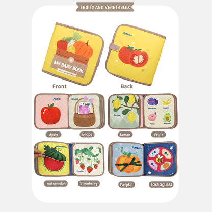 Baby Books Toys Cloth Books Children Learning Games Educational Toys Baby Early Education Toys Parent-Child Interaction