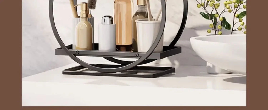 Large Capacity Makeup Organizer Cosmetics Storage Holder Home Skincare Products Dresser Bathroom Desktop Vanity Rack Shelf