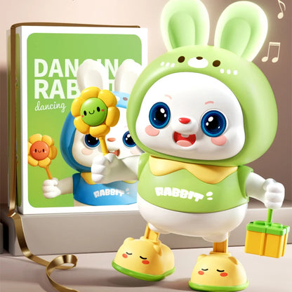 Children Cute Rabbit Electronic Toy Pet With Music Light Animal Game Frog Walking Dance Moving Kid Toys 3 Year Gifts