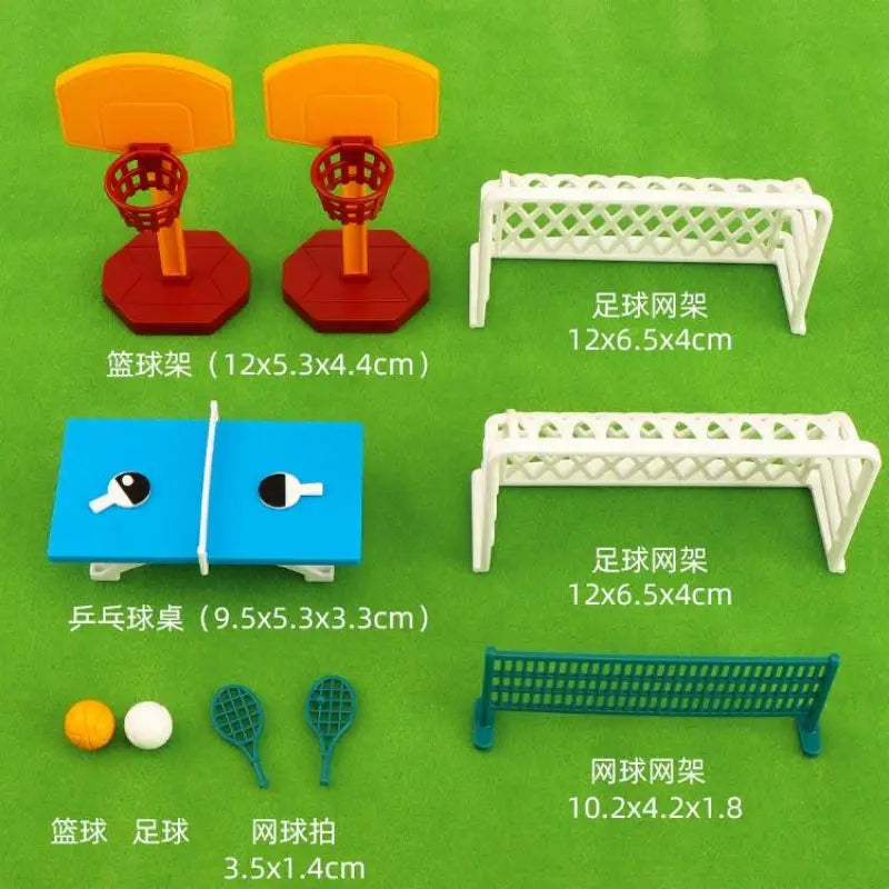 Mini supermarket shopping games dollhouse furniture accessories Intellectual education toys for kid family interaction toys