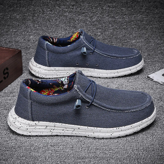 Mens Walking Shoes Breathable Mesh Ultra Light Sports Leisure Shoes No Lace Up Design Suitable Daily Walking Jogging Shoes