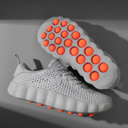 Brand Men Casual Shoes Thick Sole Fashion Sneakers Summer Breathable Male Walking Shoes  Mens Shoes
