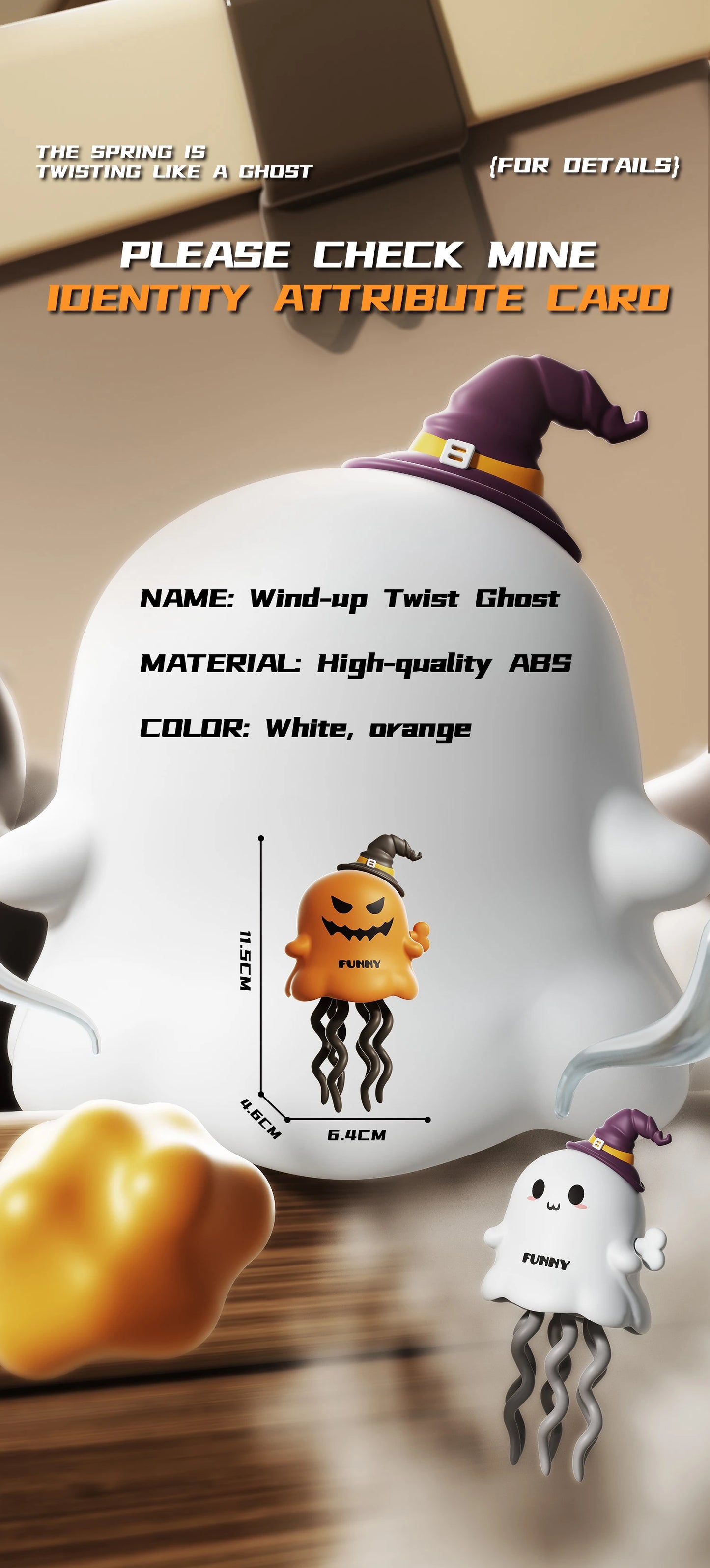 Dancing Ghosts&Dancing Corn Kids Clockwork Pet Toys Cartoon Interactive Baby Crawling Toys Dance Toys Halloween Christmas Gifts