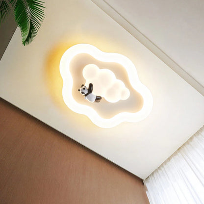 Cloud Light LED Children's Room Baby Room Ceiling Lights Modern Cream Style Nursery Decor Bedroom Cloud Ceiling Lamps