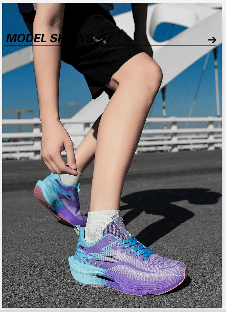 Mens Running Shoes 2026 New Professional Cushioned Breathable Marathon Fashion Sports Training Kightweight Sneakers for Man